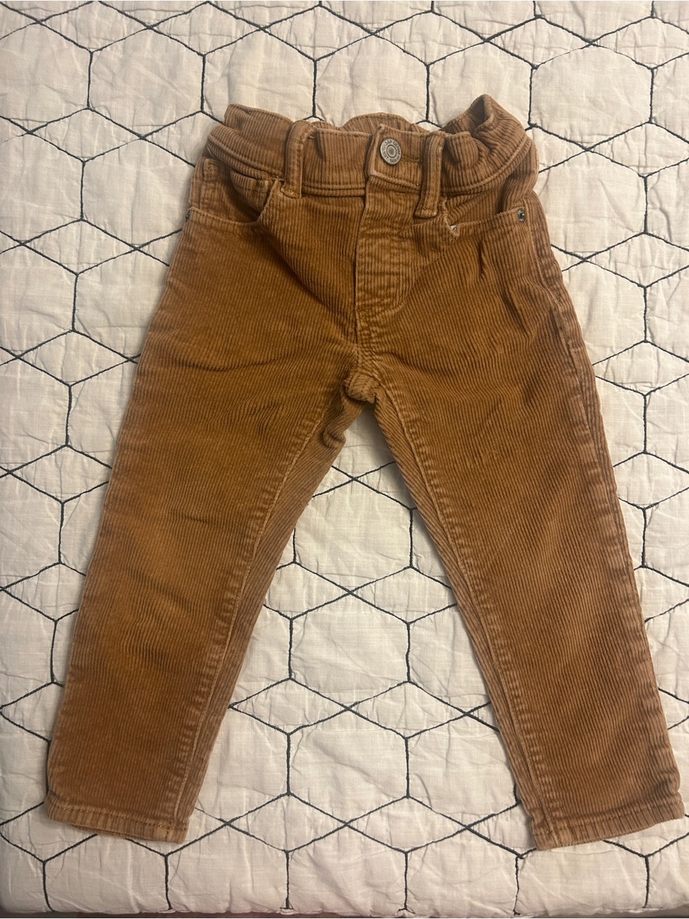 GAP Boys Brown Corduroy Jeans - Warm Tan